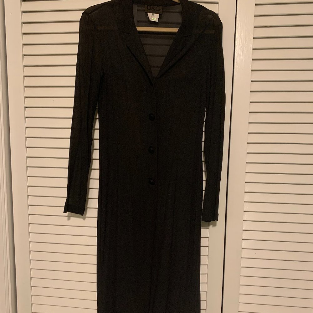 Vintage Dolce & Gabbana Sheer overlay